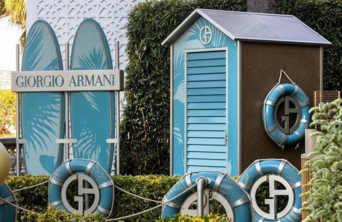 «Giorgio Armani Mare» en Cannes